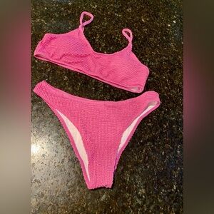 🏖️Shein Two Piece Textured Swimsuit 🏖️ NIP